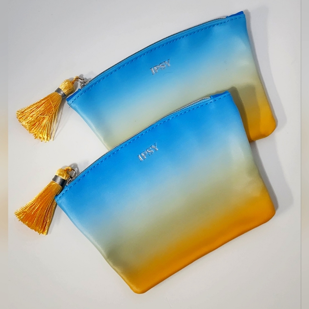 Bundle Set Of 2 Ipsy Makeup Travel Bags